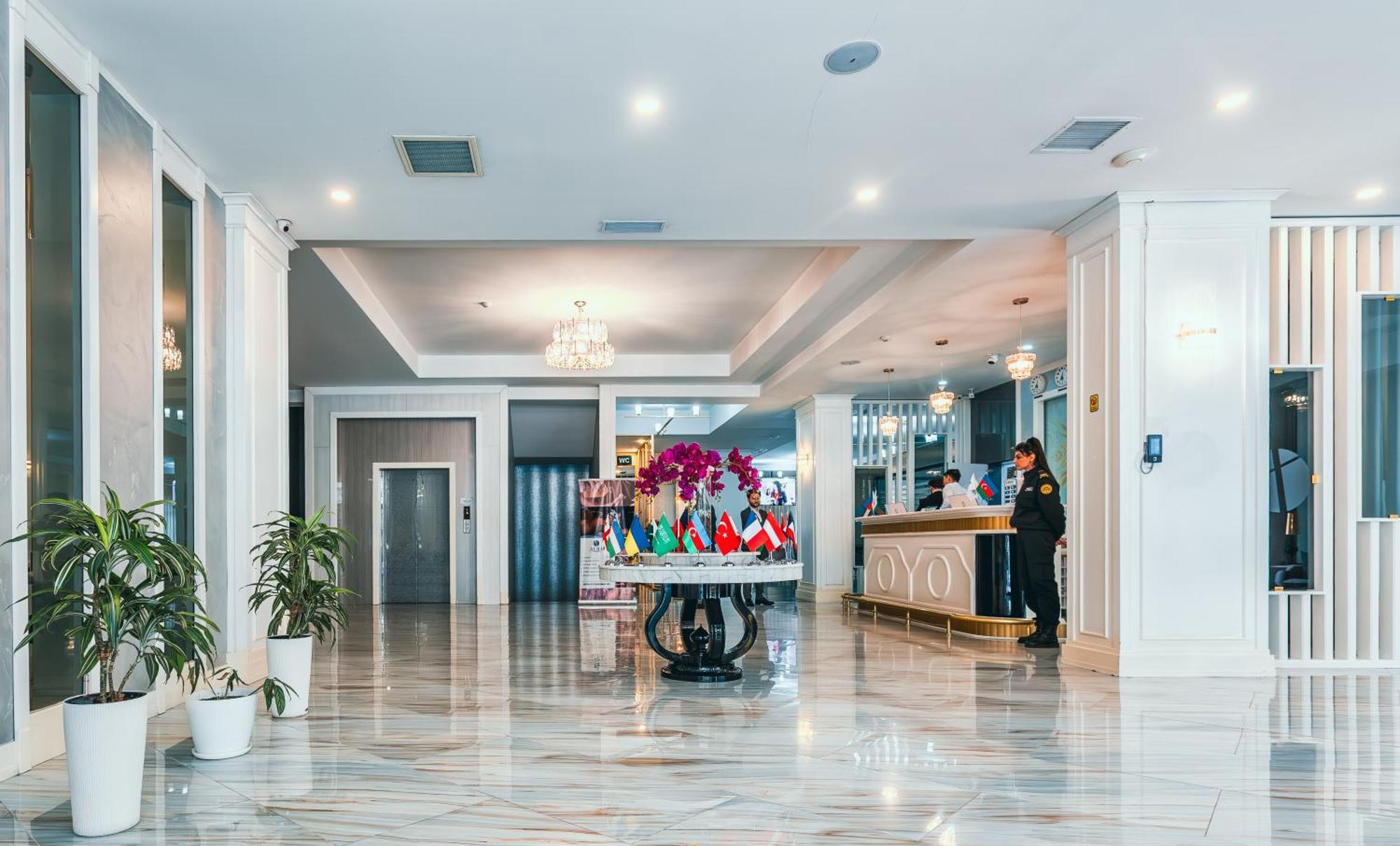 Alba Hotel & Spa Баку Екстер'єр фото Lobby