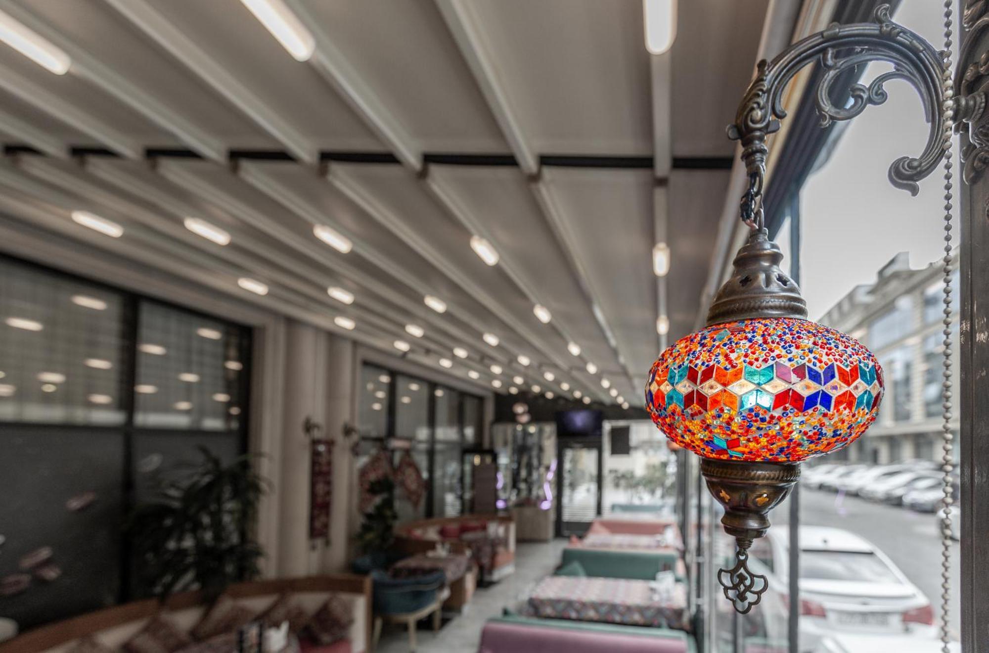 Alba Hotel & Spa Баку Екстер'єр фото A Turkish mosaic lamp