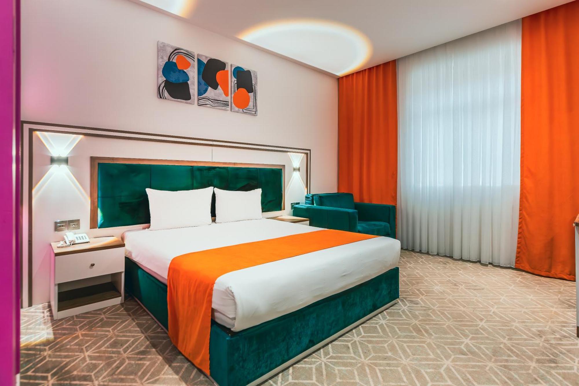 Alba Hotel & Spa Баку Екстер'єр фото A room at the Radisson Blu in Baku, Azerbaijan